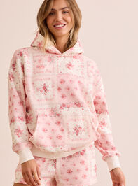 Flourishing Floral Patchwork Hoodie - TULLABEE