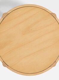 Sienna Wood Side Table Detail 3 - TULLABEE