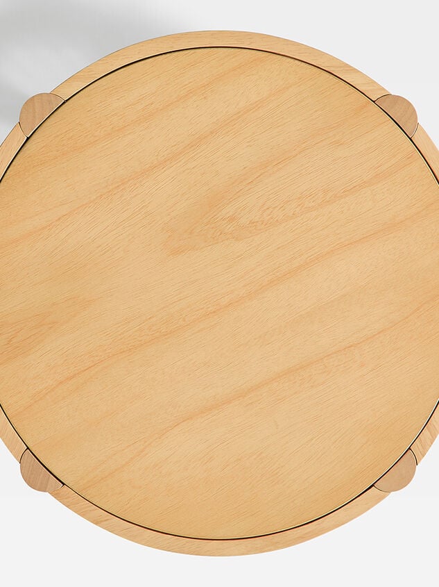 Sienna Wood Side Table Detail 3 - TULLABEE