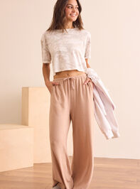 Cozy Nights Straight Leg Lounge Pant - TULLABEE