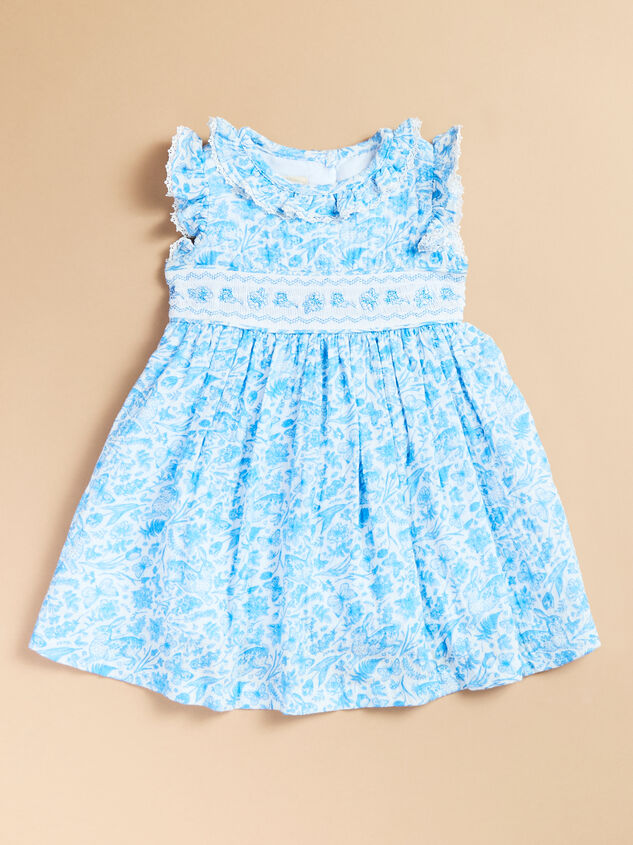 Lydia Floral Smocked Baby Dress - TULLABEE