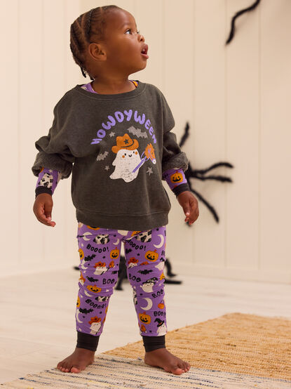 Howdyween Toddler Sweatshirt - TULLABEE