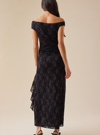 Janie Mesh Maxi Dress Detail 4 - TULLABEE