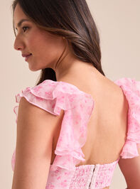 Becca Tiered Maxi Dress Detail 7 - TULLABEE