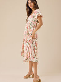 Cameron Floral Maxi Dress Detail 4 - TULLABEE