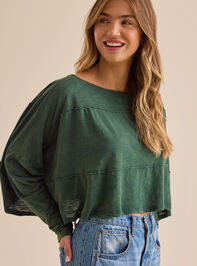 Joy Tiered Crop Top Detail 3 - TULLABEE