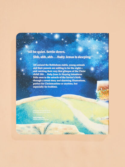 Shh Baby Jesus Is Sleeping Childrens Book - TULLABEE