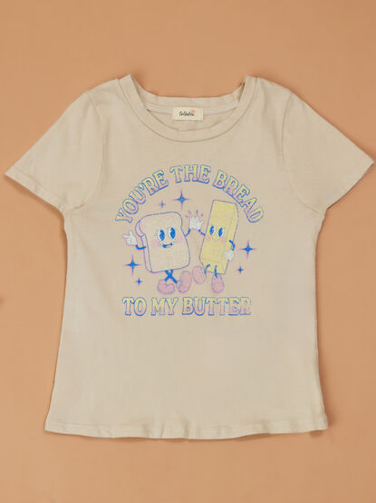 Bread To My Butter Tee - TULLABEE