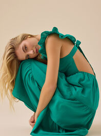 Sable Midi Dress Detail 4 - TULLABEE