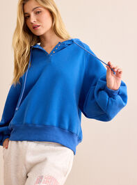 Endurance Balloon Sleeve Hooded Pullover - TULLABEE