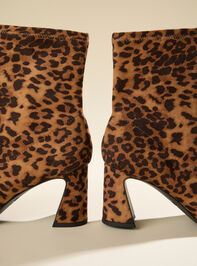 Mabel Leopard Booties Detail 3 - TULLABEE