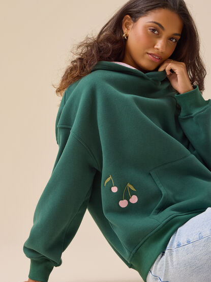 Wild Cherry Hoodie - TULLABEE
