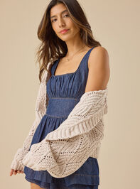 Ava Denim Romper Detail 3 - TULLABEE