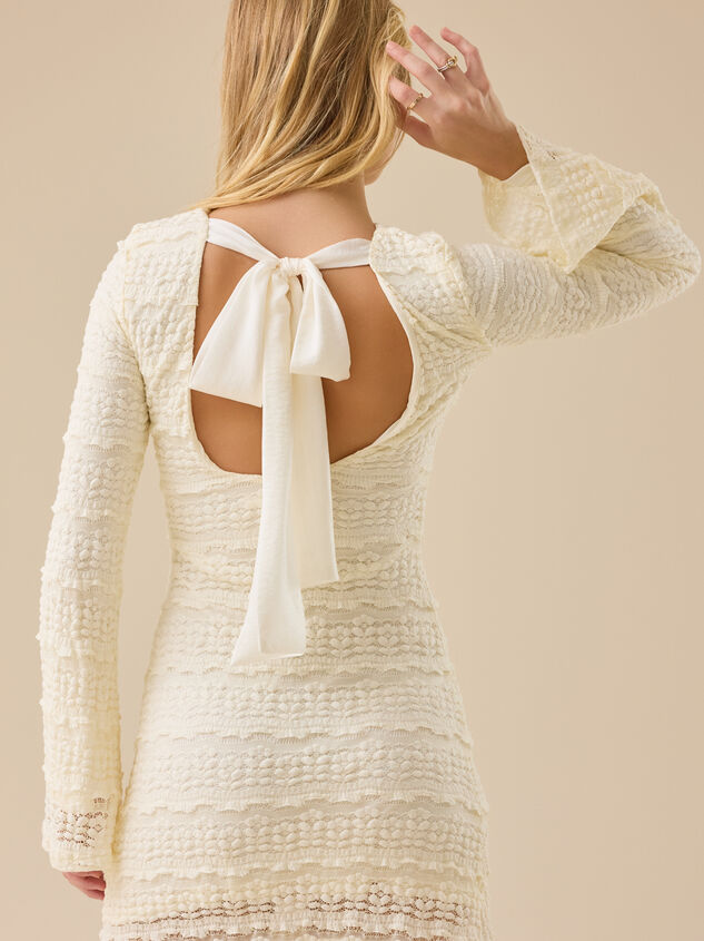 Kate Bodycon Mini Dress Detail 4 - TULLABEE