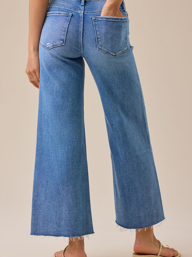 Leverette Cropped Jeans Detail 5 - TULLABEE