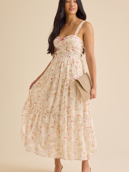 Pria Floral Maxi Dress - TULLABEE
