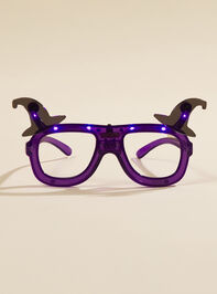 Light Up Witch Glasses by MudPie Detail 2 - TULLABEE