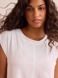 Trail Blazer Crop Tee Detail 4 - TULLABEE