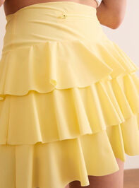 Courtside Tiered Ruffle Skort Detail 7 - TULLABEE