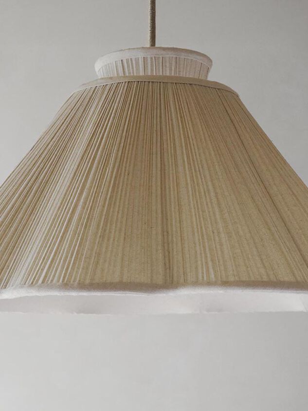 Maybelle Linen Pendant Detail 2 - TULLABEE