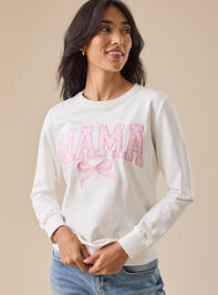 Mama Bow Sweatshirt - TULLABEE