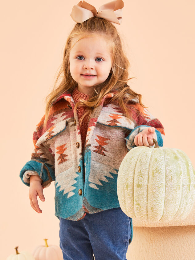 Beth Aztec Shacket - TULLABEE