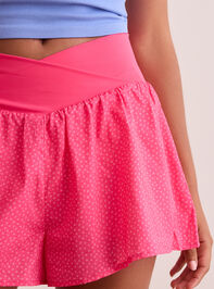 In Motion Floral Short Detail 2 - TULLABEE