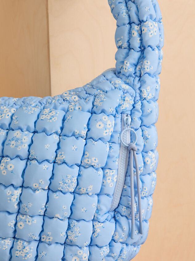 Proficient Floral Quilted Puffer Shoulder Bag Detail 3 - TULLABEE