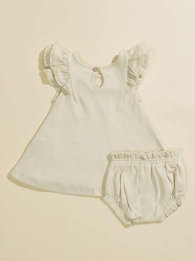 Ivy Dress and Bloomer Set by Quincy Mae Detail 2 - TULLABEE