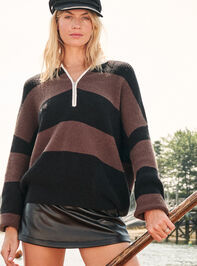Piper Striped Pullover - TULLABEE
