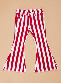 Noelle Striped Flares Detail 2 - TULLABEE