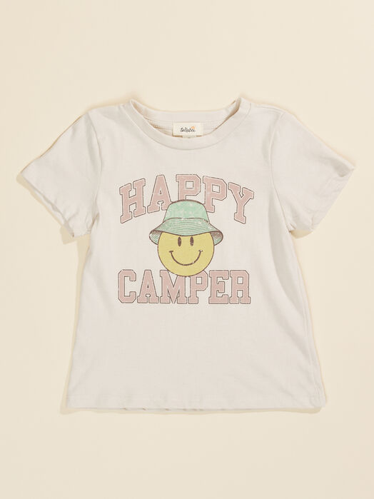 Happy Camper Smiley Tee - TULLABEE
