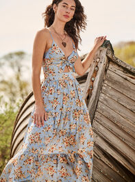 Kehlani Floral Maxi Dress - TULLABEE
