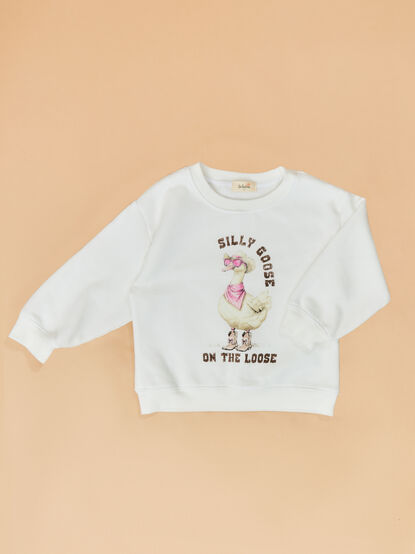 Silly Goose on the Loose Crewneck - TULLABEE