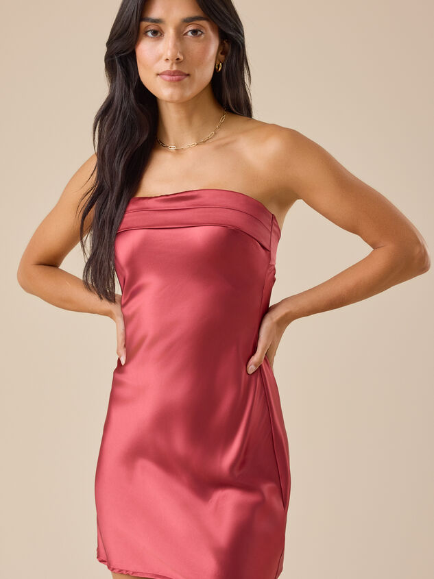 Paityn Strapless Mini Dress - TULLABEE
