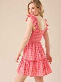 Lisa Mama Plaid Dress Detail 6 - TULLABEE