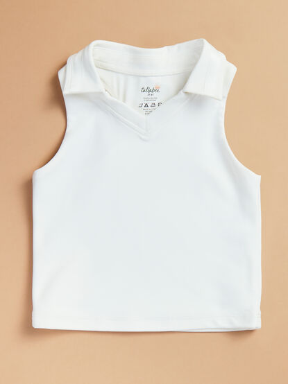 Ava Athletic Polo Tank - TULLABEE