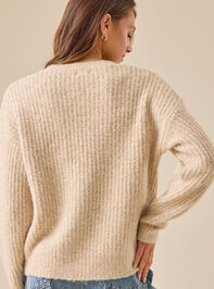 Autumn Bow Mama Sweater Detail 6 - TULLABEE