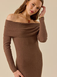 Talitha Maxi Sweater Dress Detail 2 - TULLABEE