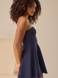 Sarah Strapless Mini Dress Detail 3 - TULLABEE