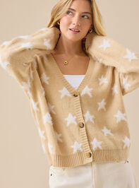Allison Star Cardigan Detail 3 - TULLABEE