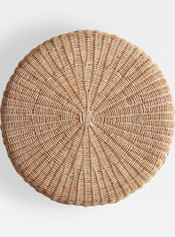 Marina Woven Side Table Detail 3 - TULLABEE