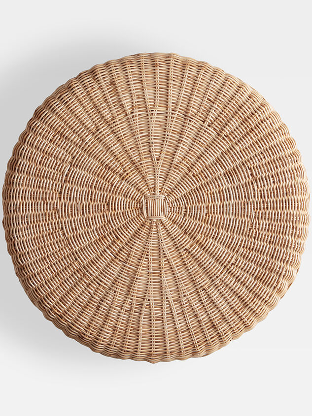 Marina Woven Side Table Detail 3 - TULLABEE