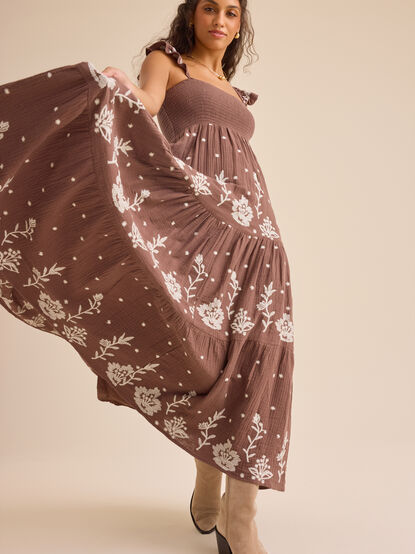 Elsie Floral Maxi Dress - TULLABEE