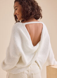 Amiah Twist Back Sweater - TULLABEE