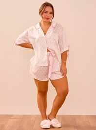 Stacie Satin Bow Short - TULLABEE