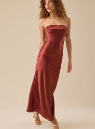 Paityn Strapless Maxi Dress - TULLABEE