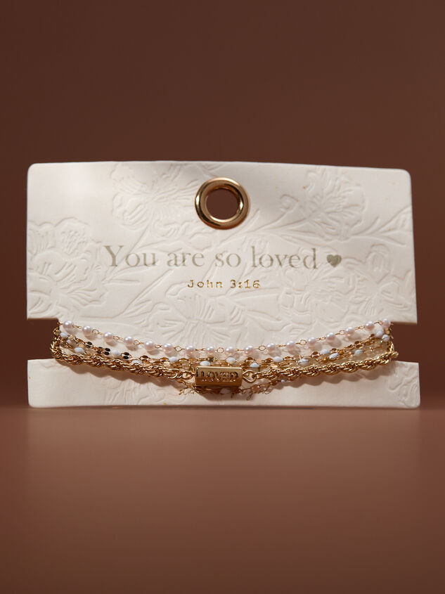 You are so Loved Bracelet Set - TULLABEE
