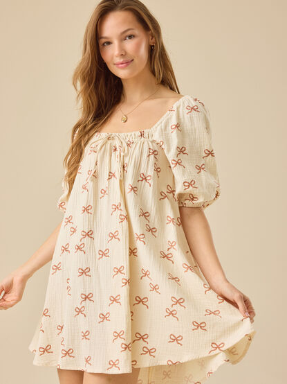 Rosalie Bow Dress by Rylee + Cru - TULLABEE