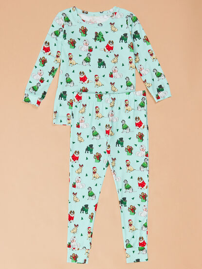 Festive Pups Lounge Set - TULLABEE